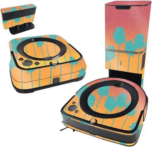 Vista 5 de MightySkins Skin compatible con iRobot Roomba s9+ Vacuum & Braava Jet m6 Bundle – Storm Cloud, funda de vinilo duradera y única Fácil de aplicar