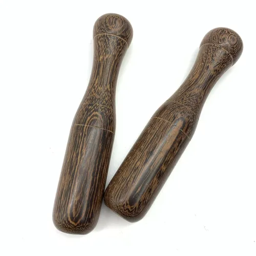 Vista 3 de 1 paquete de madera para moler especias de ajo, hierbas y especias de madera, herramientas de cóctel para el hogar, cocina, bar