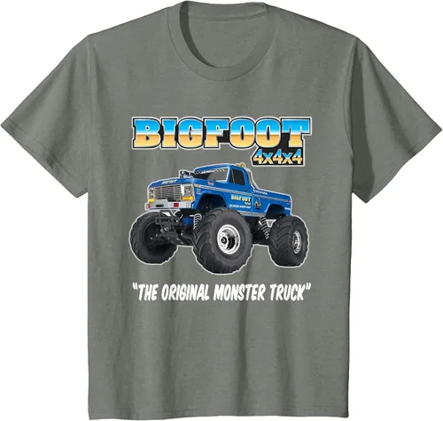 Vista 24 de Camiseta Monster Truck Gris asfalto