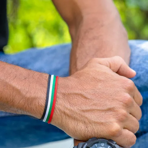 Vista 28 de World Cup Countries Soccer Flag Cord Bracelet for Men or Women - Country flag Pulsera bandera Pais Copa Mundial Futbol Hombre Mujer - Sports String