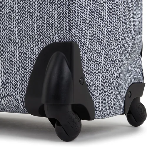 Vista 5 de Kipling Darcey - Equipaje grande de 29 pulgadas con ruedas giratorias de 360 grados para mujer, Simply Chevron, Darcey - Equipaje grande de 29