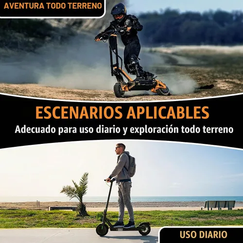Vista 7 de Juego de 2 neumáticos y tubo interior Knobby Scooter de 200 x 50
