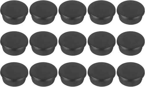 Vista 131 de MECCANIXITY - Tapones de silicona en forma de T (26mm, 1 pulgada de diámetro), color negro