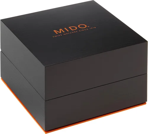 Vista 6 de Mido MIDO-M76004261 Baroncelli Reloj suizo automático plateado para mujer, Blanco