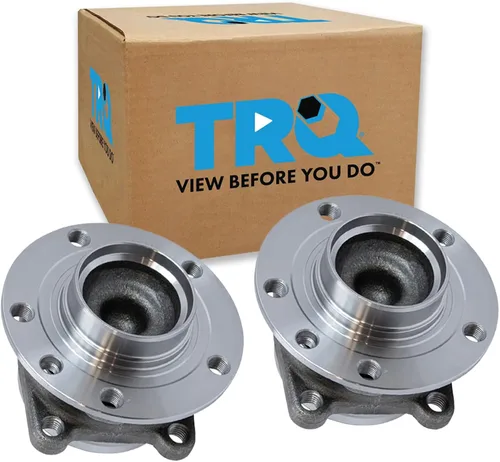 Vista 18 de TRQ Juego de 2 rodamientos de rueda delantera y conjunto de cubo compatible con Tesla 3 2020 Y 2018-2019 para Tesla 3 2020 Tesla Y AWD 2018-2019