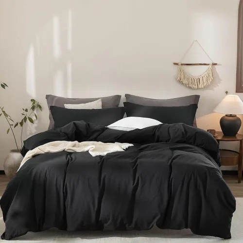 Vista 59 de CLOTHKNOW juego de edredón blanco de tamaño queen con volantes, ropa de cama de estilo granja, juegos de edredón shabby chic para todas las Volantes