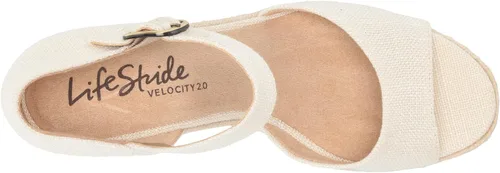 Vista 5 de LifeStride Sandalias de cuña Go for It para mujer