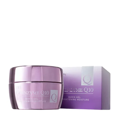 Vista 2 de DHC CoQ10 - Hidratante de gel rápido iluminador, todo en uno, antioxidantes, hidratante, estimulante de colágeno, sin fragancia ni colorantes, ideal