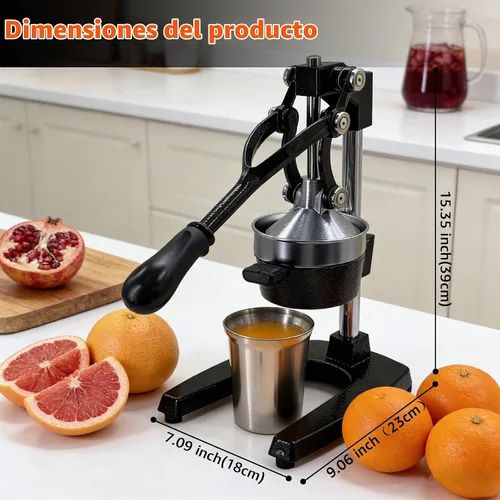 Vista 7 de Exprimidor manual de frutas para el hogar
