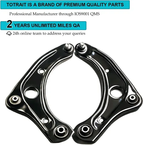 Vista 2 de Brazo de control inferior delantero y rótula compatibles con Nissan Versa/Versa Sedan/Versa Note 2012-2017