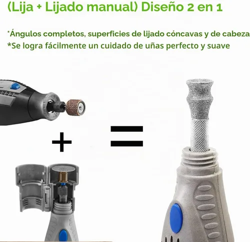 Vista 6 de ClassA+80 - Uñas de diamante para Dremel, herramienta de uñas para perros, especialmente adecuada para perros de pelo largo, brocas de pulido