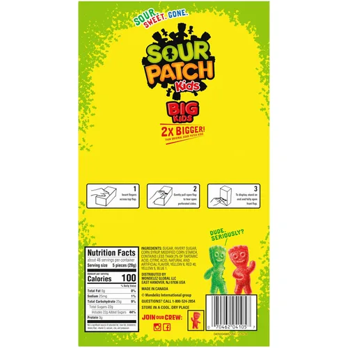 Vista 14 de Caramelos ácidos Sour Patch