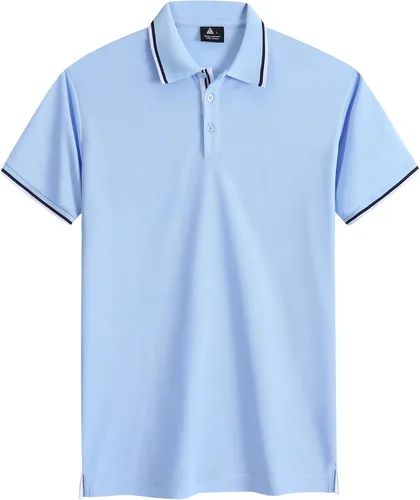 Vista 6 de ZITY Camiseta polo de manga corta para hombre para golf tenis