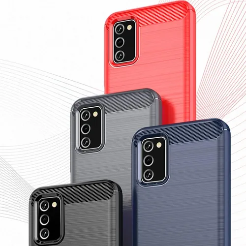 Vista 7 de Osophter Funda para Galaxy A03S con 2 protectores de pantalla que absorbe los golpes, goma TPU flexible, funda protectora para teléfono celular