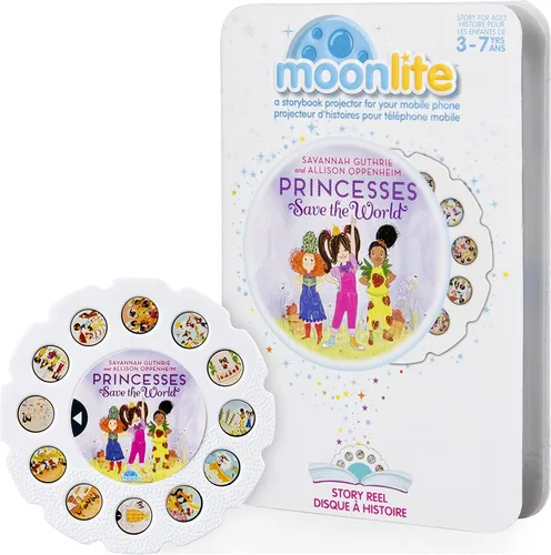 Vista 12 de Moonlite Story Reel Goodnight Moon set de exploración de aprendizaje, Multicolor
