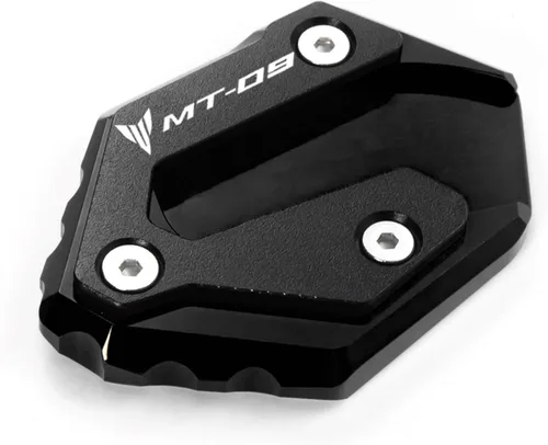 Vista 8 de Soporte de extensión lateral para motocicleta, placa de soporte ampliada para Yamaha Mt 09 MT-09 MT09 SP 2021 (color : titanio)