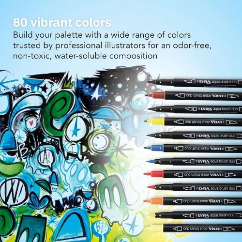 Vista 4 de Lyra Aqua Brush - Juego de 24 pinceles (6521240)