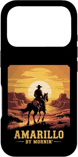 Vista 30 de Amarillo by Mornin Folk Style Western Country Music Case for iPhone 17