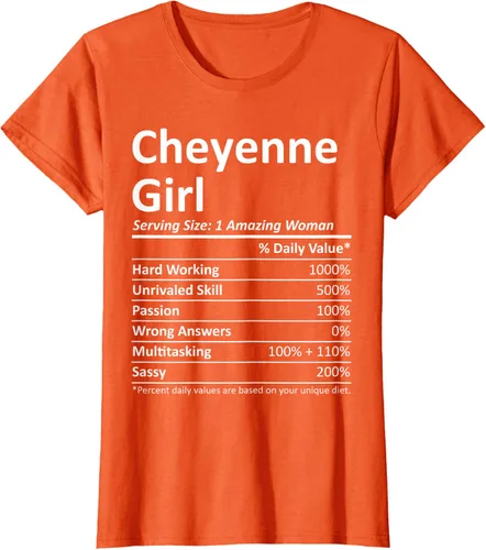 Vista 11 de CHEYENNE GIRL WY WYOMING - Camiseta divertida de regalo de City Home Roots USA, Negro, S