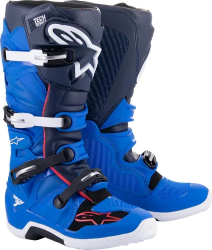 Vista 9 de Alpinestars Tech 7 Enduro Drystar Botas de motocross impermeables para hombre, comodidad mejorada, certificado CE