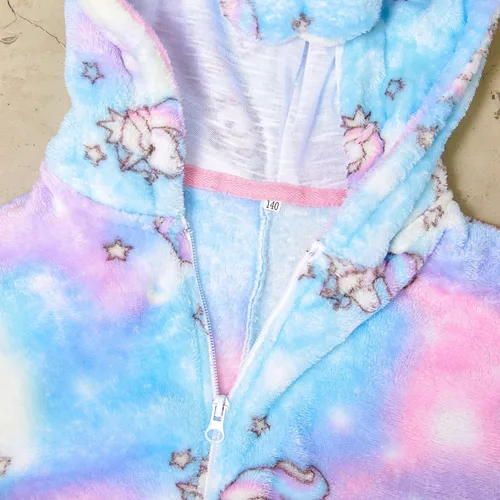 Vista 51 de Mameluco de unicornio para pijamas de animales, cosplay, disfraz unisex de Halloween