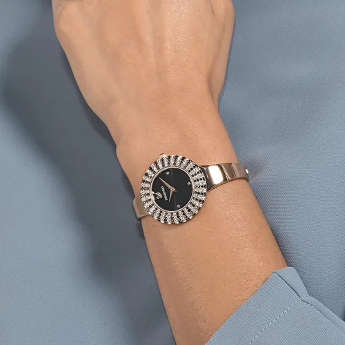 Vista 4 de Swarovski Crystal Watch Collection, Blue Crystals, Black Crystals, Clear Crystals