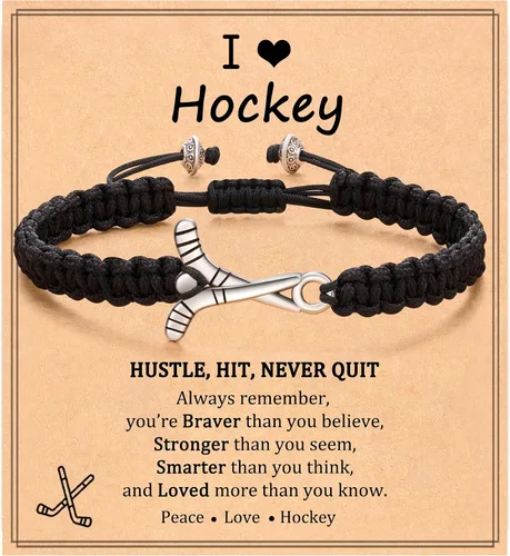 Vista 10 de Brazalete de béisbol/fútbol/baloncesto/hockey/golf/fútbol americano para regalos para niños y hombres