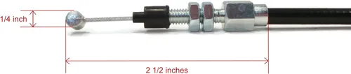 Vista 2 de The ROP Shop Cable del acelerador para cortacésped Honda HR194-SXA, HR214, HR215 y HR216