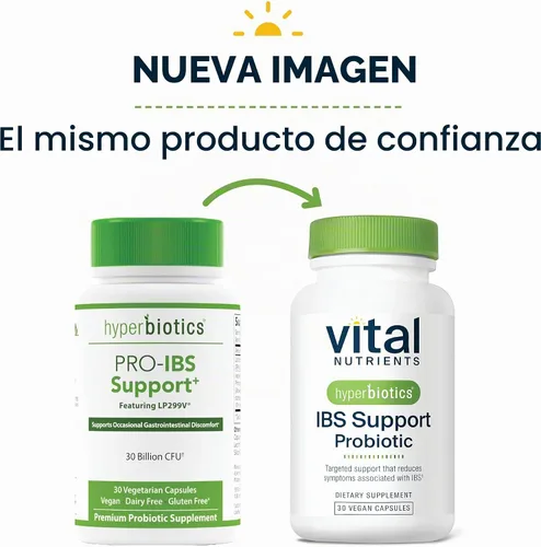 Vista 9 de Vital Nutrients IBS Probiótico, 30 Cápsulas