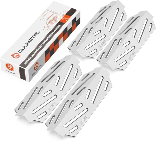 Vista 11 de QuliMetal Deflector de calor de acero inoxidable 304 67060 para Spirit II 200 y Spirit II serie 300, Spirit ii e-210, e-310 modelos años 2017