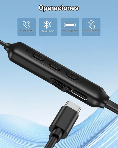 Vista 8 de NANAMI Auriculares de oído abierto inalámbricos Bluetooth, cómodos auriculares con gancho para las orejas para dormir de lado, ajuste sin presión