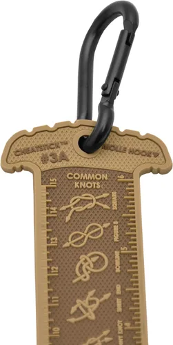 Vista 2 de HAZARD 4 Cheatstick #3: Parche de referencia Knots Molle - Negro