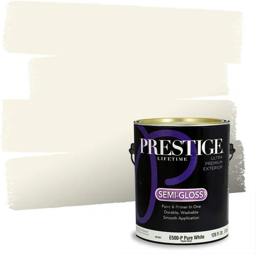 Vista 112 de PRESTIGE Pintura exterior e imprimación en uno, bronceado Aberdeen, plano, 1 galón