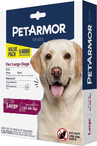 Vista 14 de PetArmor Tratamiento de pulgas y garrapatas para perros, 5-22 lbs, 3