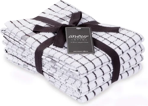 Vista 11 de AMOUR INFINI Juego de 8 paños de cocina ultra suaves, altamente absorbentes, de secado rápido, paños de cocina y limpieza de 12 x 12 pulgadas