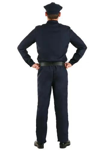 Vista 2 de Disfraz de policía para hombre Multicolor