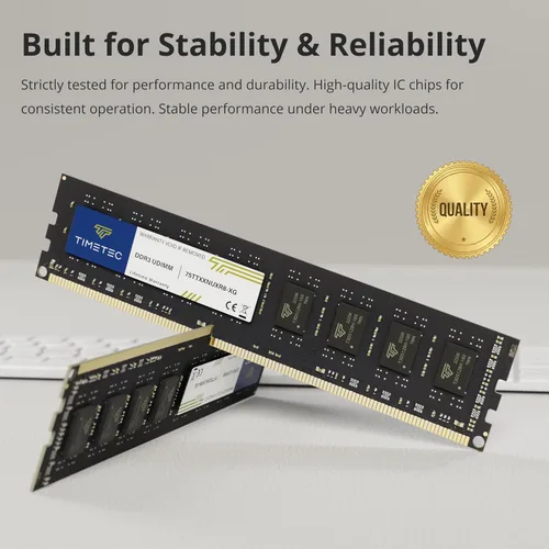 Vista 5 de Timetec Hynix Módulo de memoria grado A, IC, de 1600 megahercios, (PC3 12800), no ECC, sin memoria intermedia, CL11 de 1.35/1.5 voltios, con 240