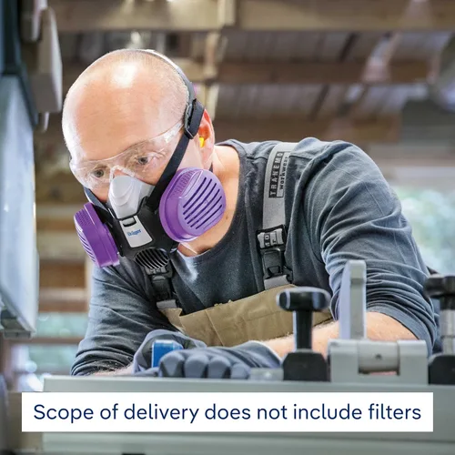 Vista 6 de Dräger X-plore 3300 Máscara respiradora de media cara, aprobada por NIOSH