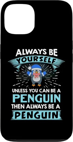Vista 7 de iPhone 16 Penguin Shirt for Kids Boys Case