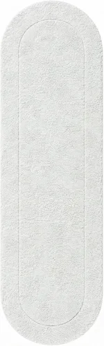 Vista 43 de Superior Cotton Washable Bath Rug, Non Slip Runner, 1 Piece Set, Black Absorbent Combed Cotton Bath Rug Runner or Rug Set, Bathroom Vanity or