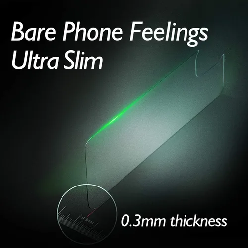 Vista 5 de Protector de pantalla trasera para iPhone 11 Pro Max, vidrio templado trasero [toque háptico], película de temperamento prémium con claridad HD