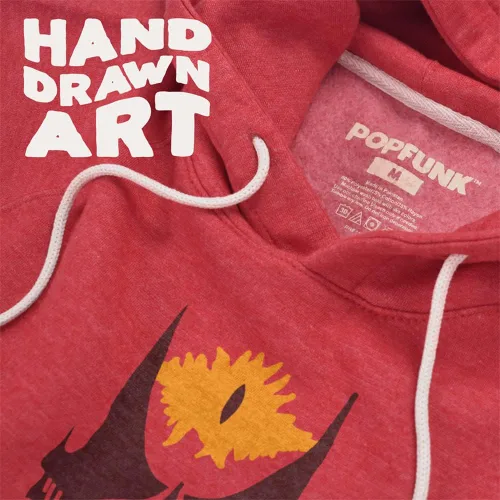 Vista 2 de Popfunk Lord of The Rings The Evil Eye - Sudadera con capucha de triple mezcla ultra suave