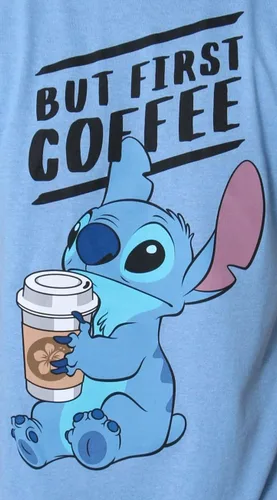 Vista 6 de Disney Lilo and Stitch Coffee First - Camiseta para adultos