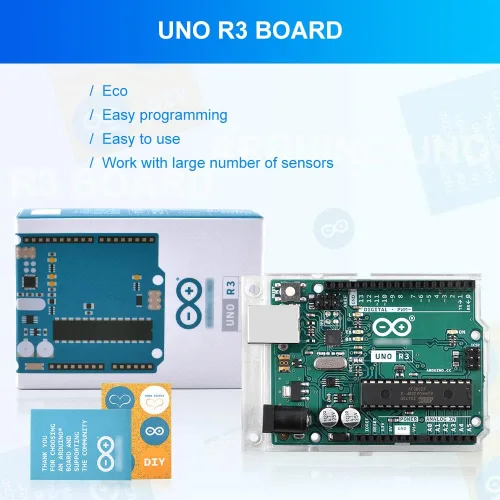 Vista 2 de GeeekPi Ultimate Starter Kit viene con Raspberry Pi Pico w, UNO R3, Mega2560, ESP32-WROVER, módulo de placa de sensor ESP8266 para principiantes