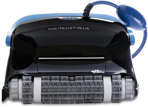 Vista 10 de Dolphin Nautilus AG - Aspiradora robótica automática para piscinas, cepillo de limpieza activo, acceso a filtros de carga superior, ideal