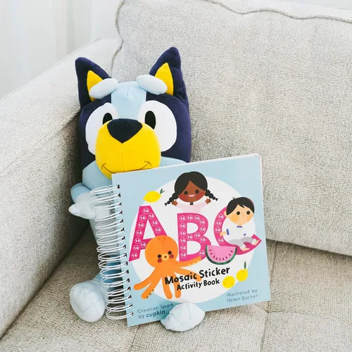 Vista 6 de Cupkin - Kits de calcomanías de mosaico para niños y adultos, kit de manualidades de mosaico ABC para niños y niñas, kit de mosaico por números