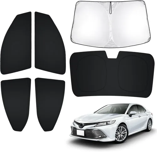 Vista 109 de T TGBROS Parasol para parabrisas para BMW X1 F48 2016 2017 2018 2019 2020 2021 2022 para ventana de automóvil, con bloqueo UV grueso y opaca