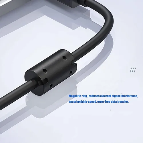 Vista 2 de Alitutumao Cable de impresora USB 2.0, cable de impresora USB A a B de alta velocidad a computadora compatible con Canon, HP, Brother, Dell