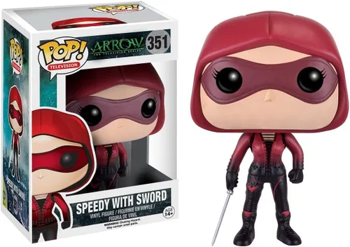 Vista 2 de Funko POP TV: Figura de acción rápida de flecha con espada