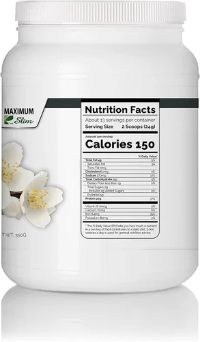 Vista 3 de Maximum Slim Batido de proteínas orgánico - Sabor cremoso de vainilla